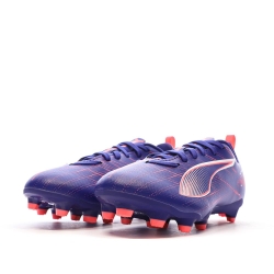 Chaussures de football Violette Garçon Puma Ultra 5 Play FG/AG