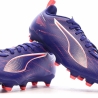 Chaussures de football Violette Garçon Puma Ultra 5 Play FG/AG