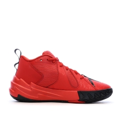 Chaussures de Basketball Rouge/Jaune Mixte Puma Scoot Zeros Retro