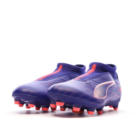 Chaussures de football Violettes Garçon Puma Ultra 5 FG/AG
