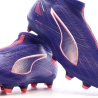 Chaussures de football Violettes Garçon Puma Ultra 5 FG/AG