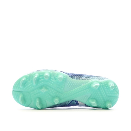 Chaussures de Foot Bleues Enfant Puma Future 7 Match FG/AG