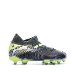 Chaussures football Marine/Vert Garçon Puma Future 7 Match