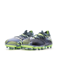 Chaussures football Marine/Vert Garçon Puma Future 7 Match