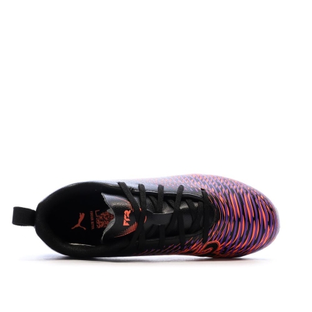 Chaussures de Foot Noir/Violet Junior Puma Future 8 Play FG/AG Jr