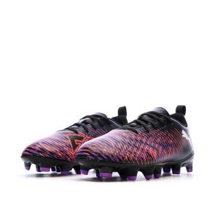 Chaussures de Foot Noir/Violet Junior Puma Future 8 Play FG/AG Jr
