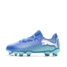 Chaussures de football Bleu Garçon Puma Future 7 Play FG/AG