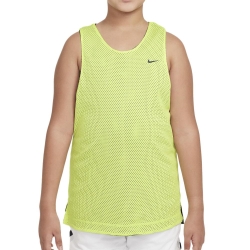 Maillot de Basketball Réversible Jaune/Noir Garçon/Fille Nike Reversible Jsy Tank