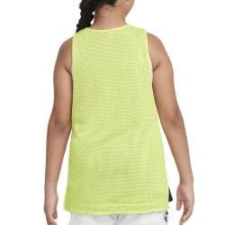 Maillot de Basketball Réversible Jaune/Noir Garçon/Fille Nike Reversible Jsy Tank
