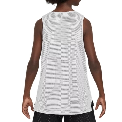 Maillot de Basketball Réversible Blanc Garçon Nike Reversible Jsy Tank