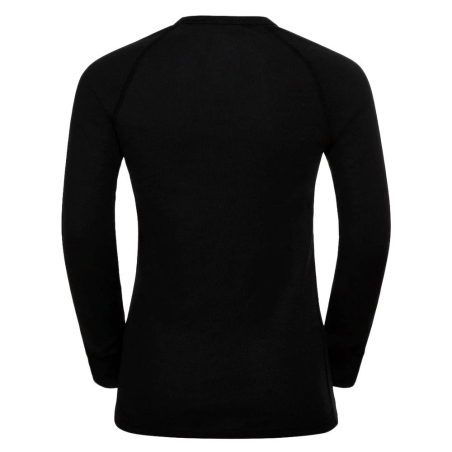 T-shirt Thermique Noir Enfant Odlo Active Warm Eco Kid