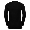 T-shirt Thermique Noir Enfant Odlo Active Warm Eco Kid