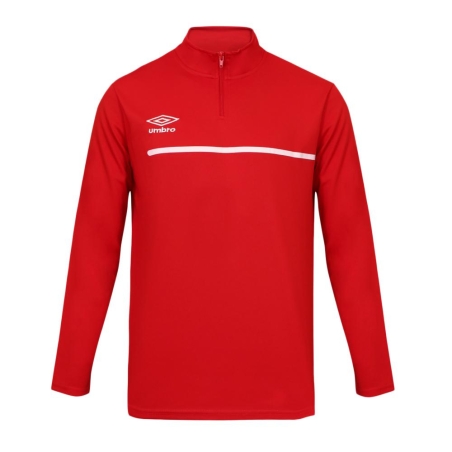 Sweat Zippé Rouge Garçon Umbro 724910