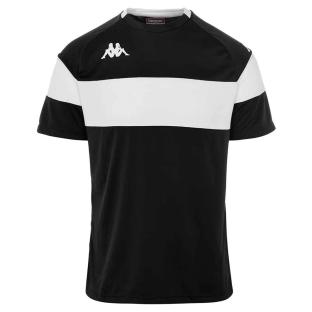 T-Shirt de Sport Noir Garçon Kappa Dareto