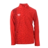 Sweat 1/2 zip Rouge Enfant Umbro 570330