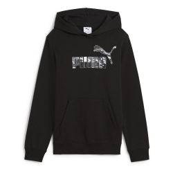Sweat Noir Garçon Puma Camo