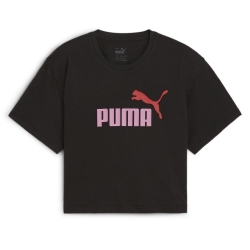 Crop top Noir/Rose Clair Fille Puma 845346