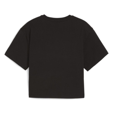 Crop top Noir/Rose Clair Fille Puma 845346