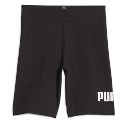 Short Noir Fille Puma Logo Tight