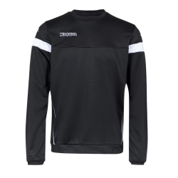 Sweat Noir/Blanc Garçon Kappa Lido