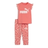 Ensemble Orange Fille Puma Animal