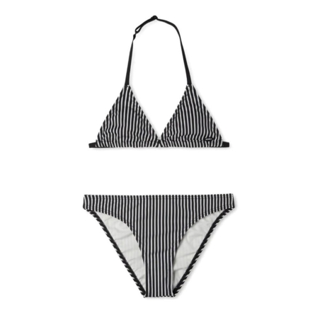 Maillot de bain 2 pieces Blanc/Noir Fille O'Neill Venice