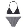 Maillot de bain 2 pieces Blanc/Noir Fille O'Neill Venice