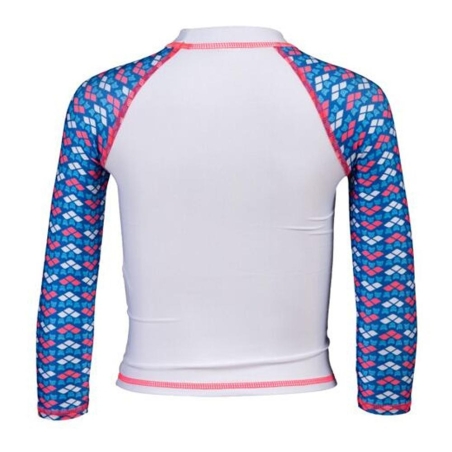 Lycra Blanc/Bleu/Rose Fille Arena Friends Kids