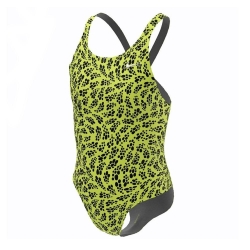 Maillot de bain 1 pièce Vert/Noir Fille Nike Fastback