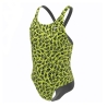 Maillot de bain 1 pièce Vert/Noir Fille Nike Fastback
