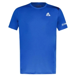Maillot de Sport Bleu Garçon Le Coq Sportif Tennis