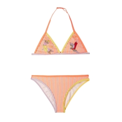 Maillot de bain 2 pièces Orange Fille O'Neill Malibu Beach Party