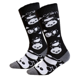 x2 Paires de Chaussettes Noires/Blanches Enfant Cairn Spirit