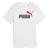 T-shirt Blanc Garçon Puma Ess 2 Color No.1 Log