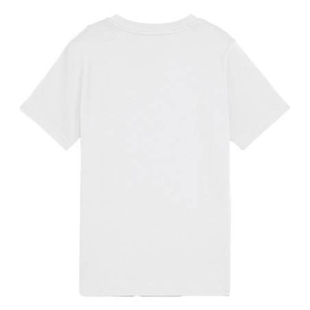 T-shirt Blanc Garçon Puma Ess 2 Color No.1 Log