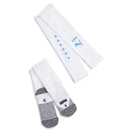 OM Chaussettes Blanches Puma Stacked Logo