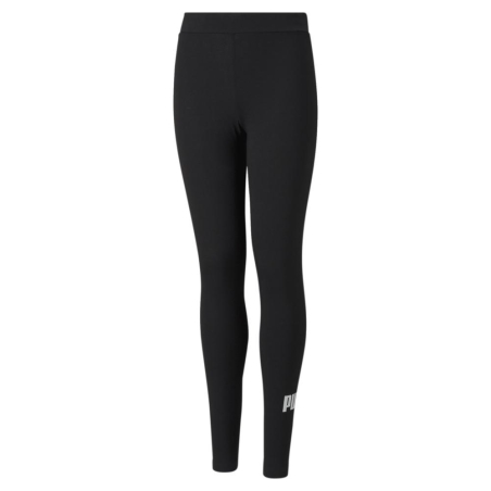 Legging Noir Fille Puma Logo