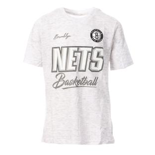 T-shirt Gris Garçon NBA Brooklyn Nets