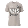 T-shirt Gris/Blanc Garçon NBA Brooklyn Nets