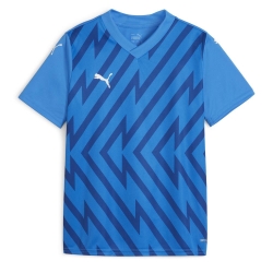Maillot de football Bleu Turquoise Garçon Puma Teamglory Jersey Jr