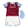 Aston Villa Kit Domicile Rouge/Bleu Bébé Kappa 2021/2022