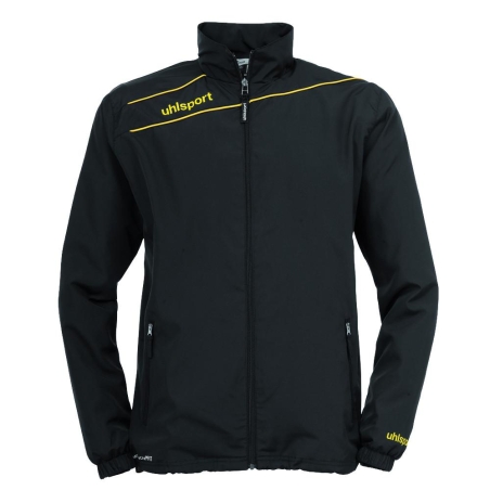 Veste de présentation Noir/Jaune Garçon Uhlsport Stream 3.0