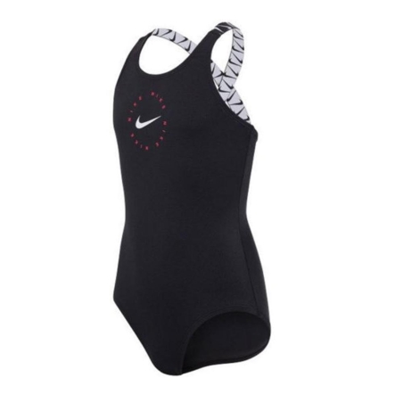 Maillot de bain 1 pièce Noir Fille Nike Crossback One Piece