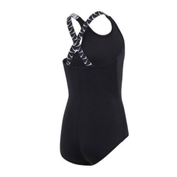 Maillot de bain 1 pièce Noir Fille Nike Crossback One Piece