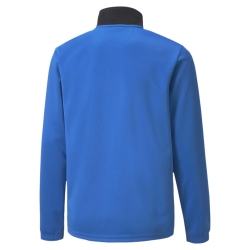 Sweat 1/4 de zip Noir/Bleu Garçon Puma Indrise