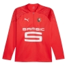 Stade Rennais Sweat 1/4 zip Rouge Enfant Puma 2023/2024