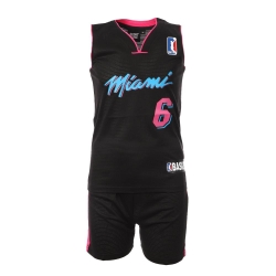 Miami Heat Ensemble de basket Noir Enfant Sport Zone