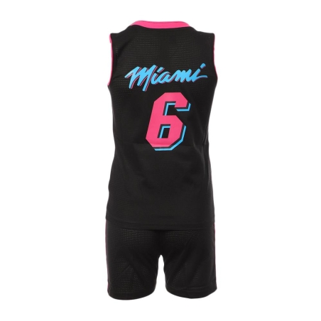 Miami Heat Ensemble de basket Noir Enfant Sport Zone