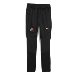 OM Pantalon Training Noir Junior Puma 2024/2025