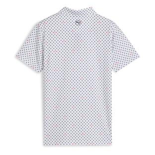 Polo de Golf Blanc Garçon Puma Boys Mattr Burgh